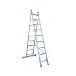 ESCALIBUR ESCALERA ALUMINIO DOBLE 2x10 PELDAÑOS