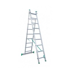 ESCALIBUR ESCALERA ALUMINIO DOBLE 2x12 PELDAÑOS