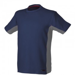 CAMISETA STRETCH AZUL TALLA L