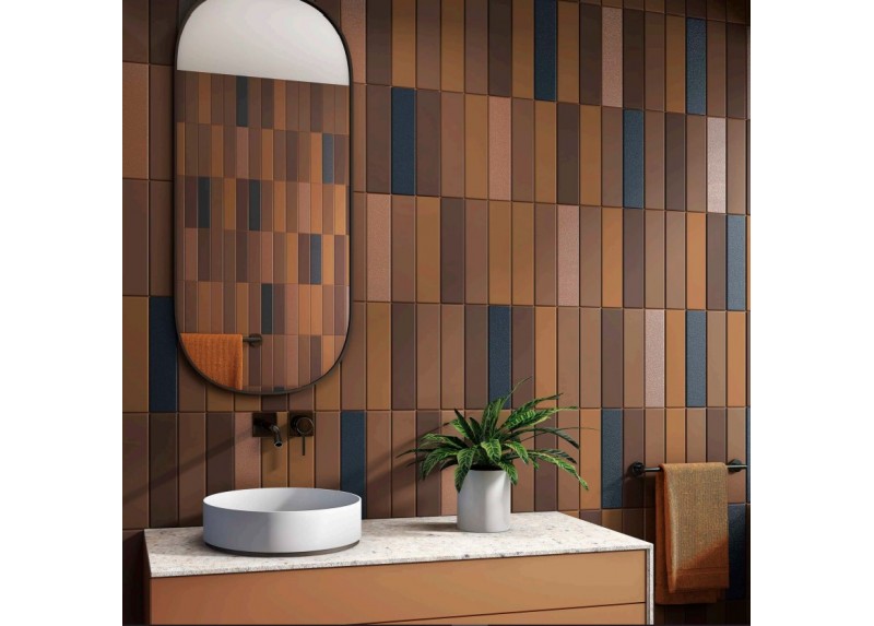 RIBESALBES TERRA BROWN MATT 6X25
