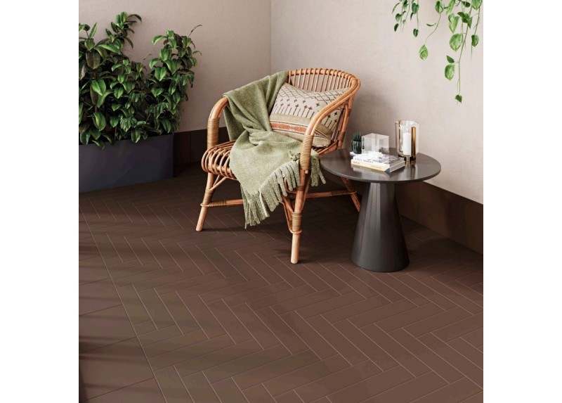 RIBESALBES TERRA BROWN MATT 6X25