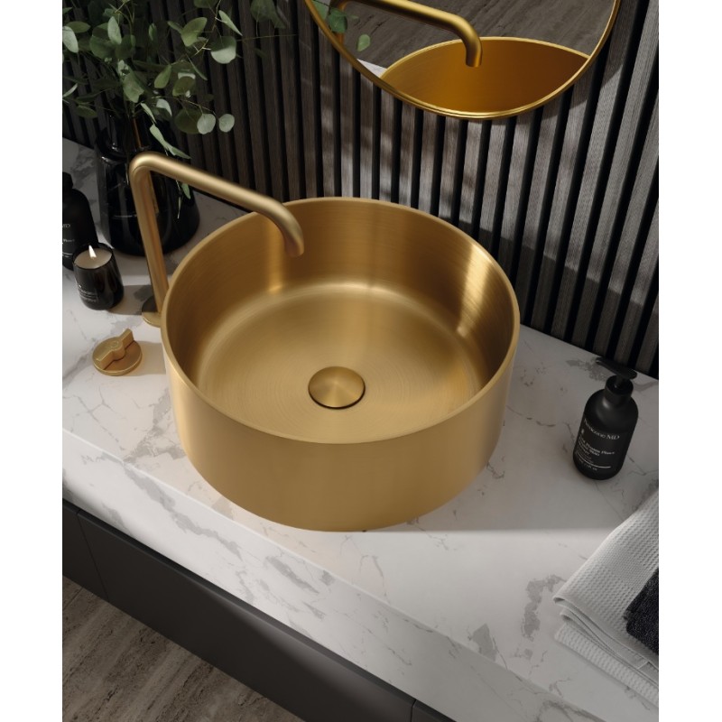 MOSAVIT LAVABO GOLD METAL-2 Ø39,6