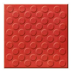 Panot Minusvalido Rojo 20X20X2,5 Cm