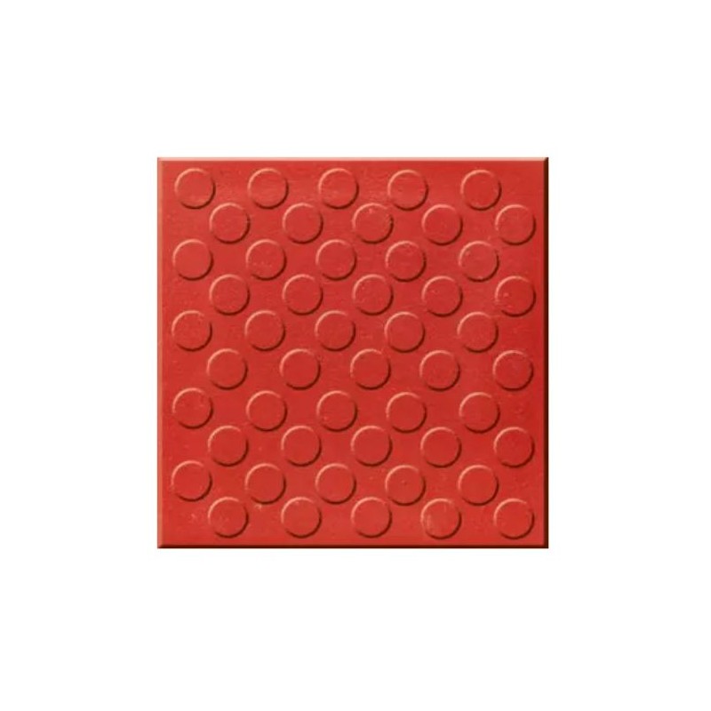 Panot Minusvalido Rojo 20X20X2,5 Cm