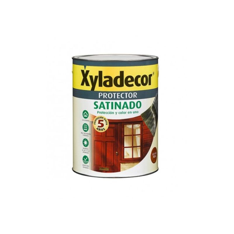 Xyladecor Protector Satinado 750 Ml Castaño