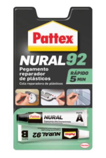 Pegar y reparar plástico nunca fue tan fácil con Nural 92 de