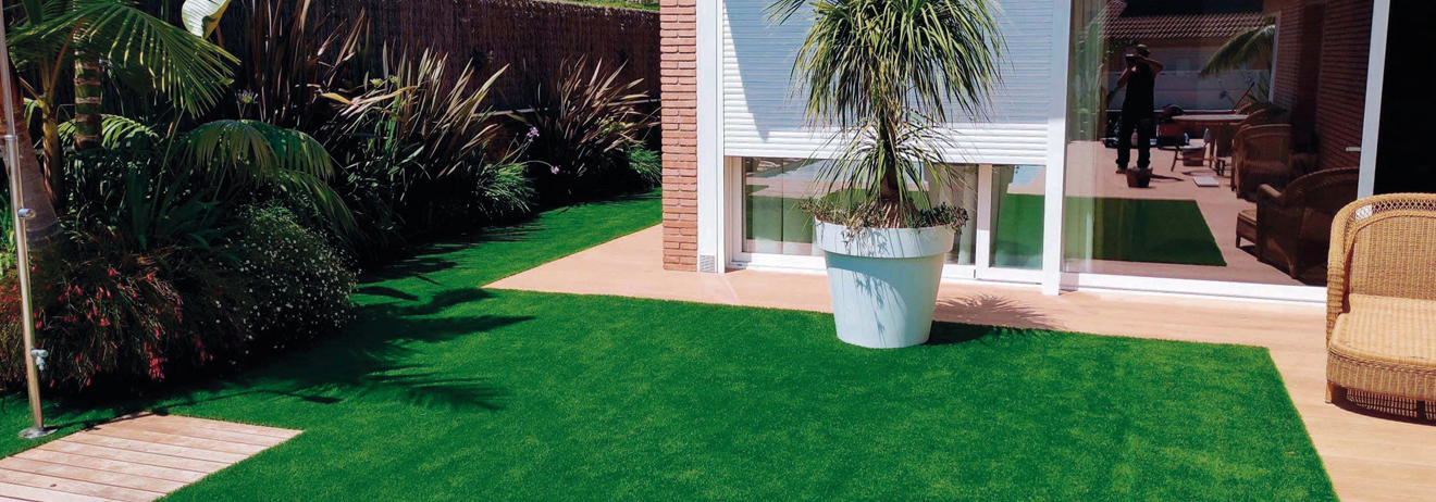 Tipos de césped artificial para la terraza o jardín