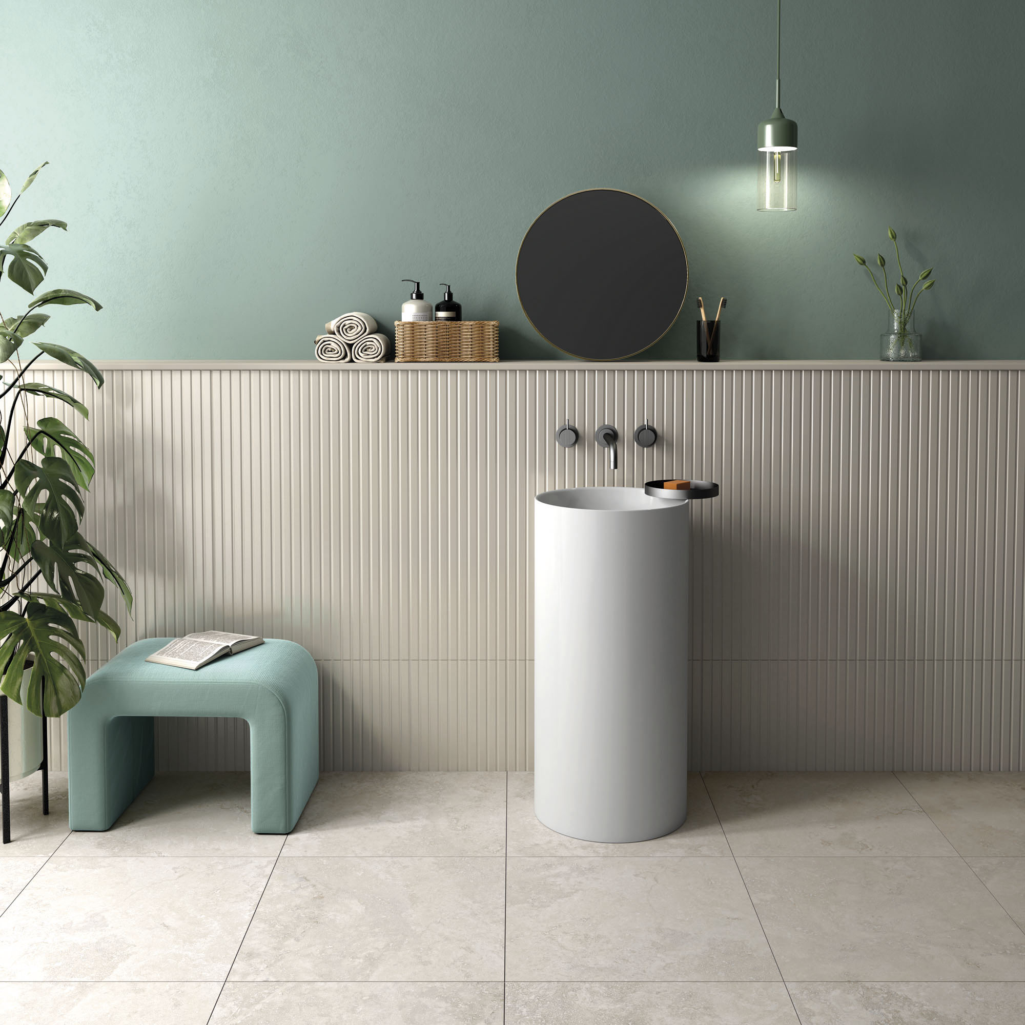 Azulejo relieve de Forma