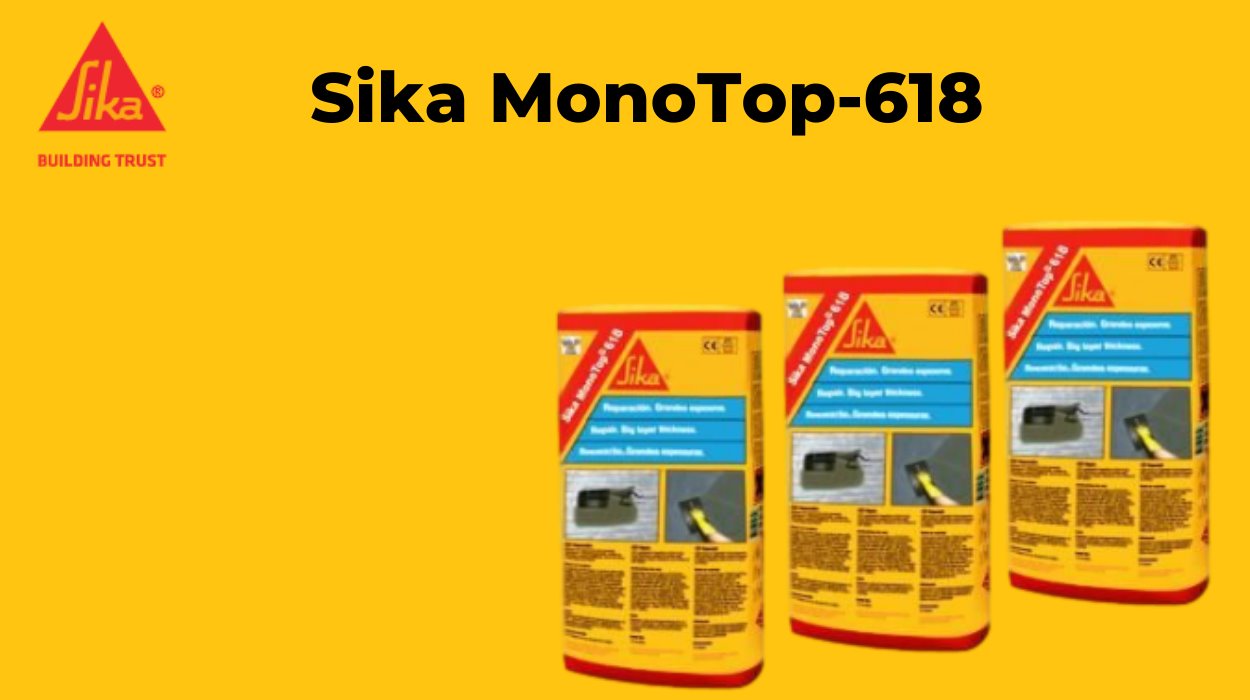 Sika MonoTop-618, mortero de reparación para grandes espesores