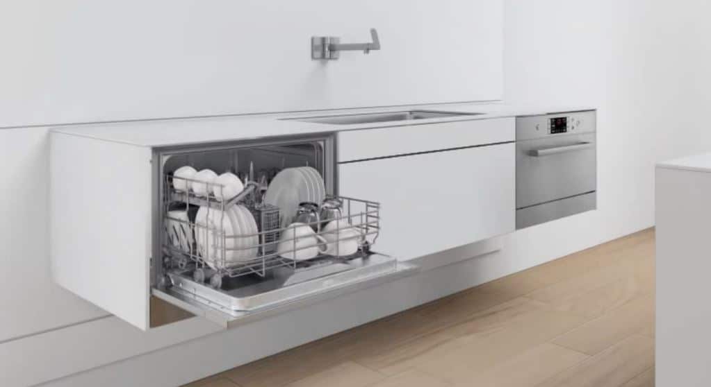 Lavavajillas compacto de Bosch para cocinas de espacios reducidos