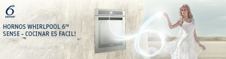 Cocinar es fácil con los hornos Whirlpool 6th Sense