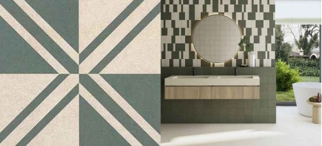 Azulejos Sunset Small de Durstone