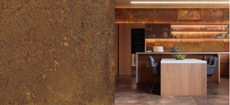 Corten de Aparici, óxido