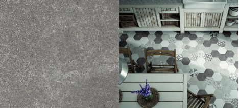 Azulejos Hexatile cement de Equipe