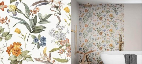 Azulejos White Deco de Marazzi