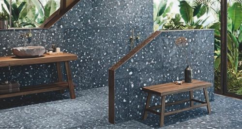 Colecciones de azulejos efecto terrazo
