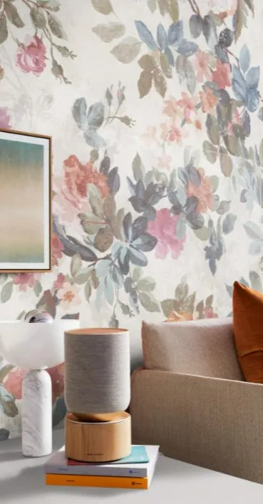 Espacio de la casa con azulejos efecto cemento en tonos cálidos, colección Cementum de Marazzi