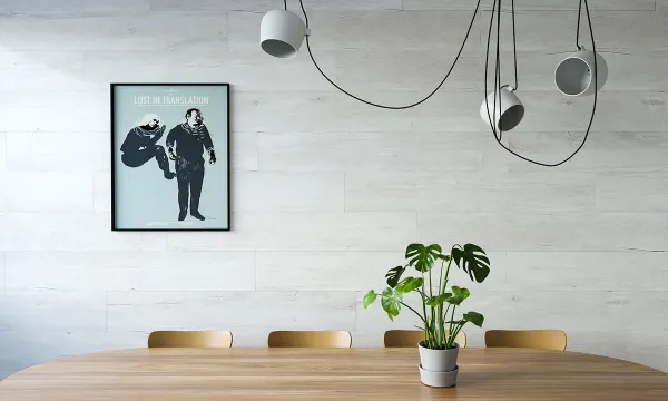 Espacio de la casa con azulejos efecto madera, colección Lenk de Peronda
