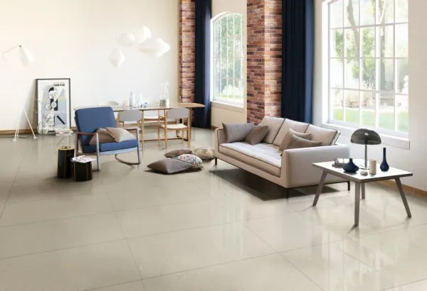 Espacio de la casa con azulejos efecto mármol, colección House marble de House Elements