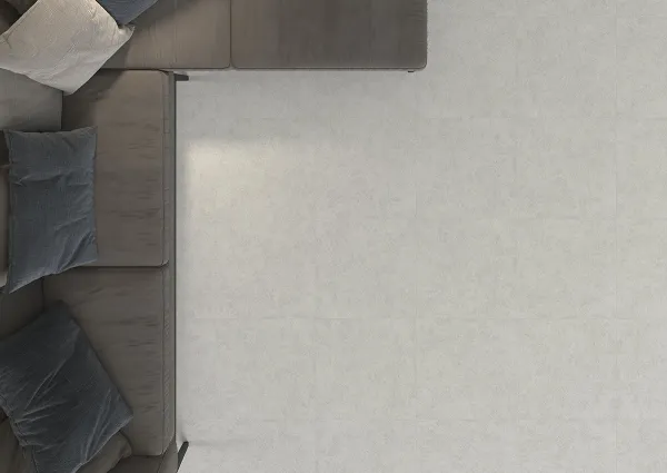Espacio de la casa con azulejos efecto piedra en tonos neutros, colección Roadstone de TAU ceràmica