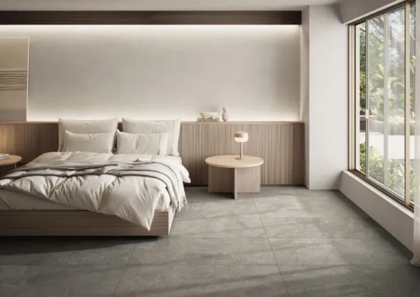 Espacio de la casa con azulejos efecto piedra, colección Westone - eastone de Argenta