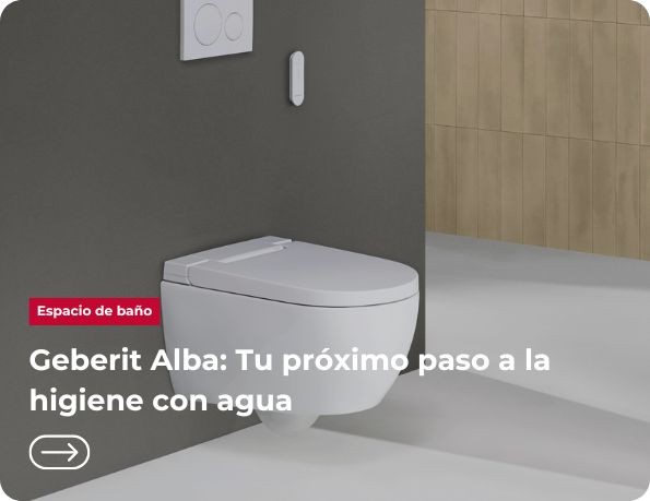 PACK INODORO SUSPENDIDO GEBERIT ALBA AQUACLEAN BLANCO